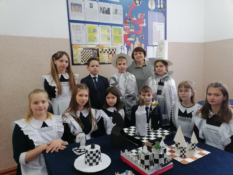Открытие шахматного клуба.